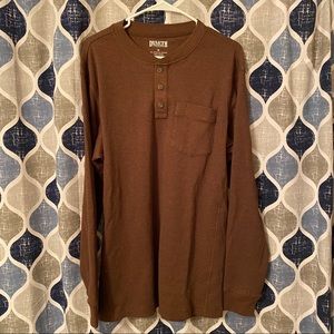 NWOT: Duluth Thermal Relaxed Fit Henley Shirt